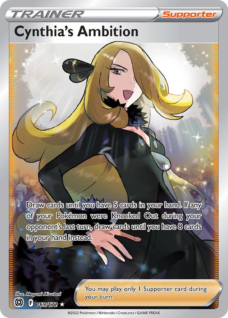 Cynthia's Ambition (169/172) Ultra Rare  Holofoil