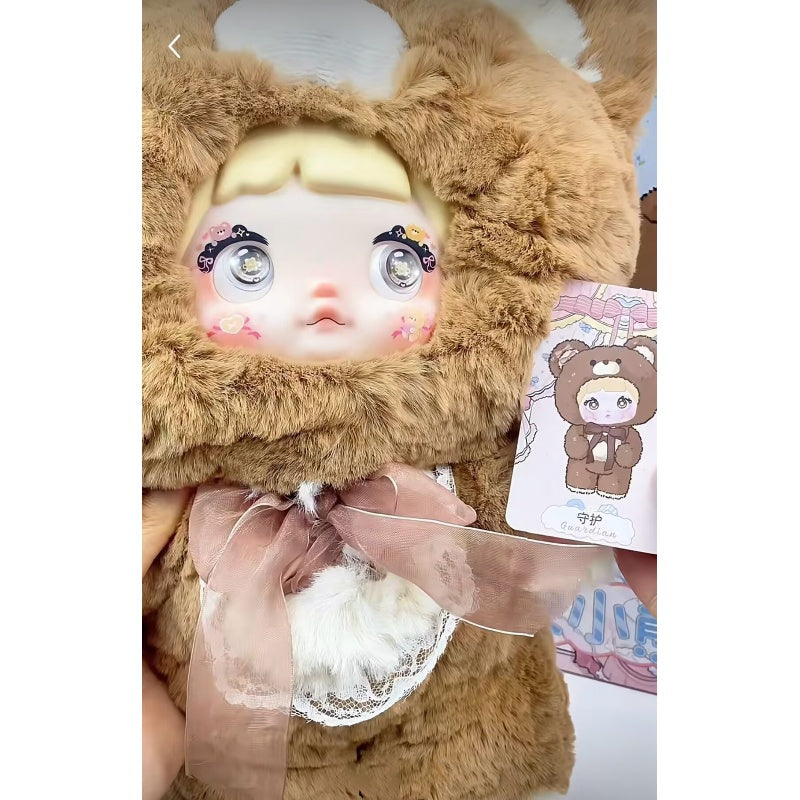Nommi Good Night,Bear 400% Vinyl Plush Doll Series Guardian