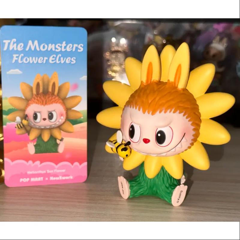 Labubu The Monsters Flower Elves Series Helianthus Sun Flower