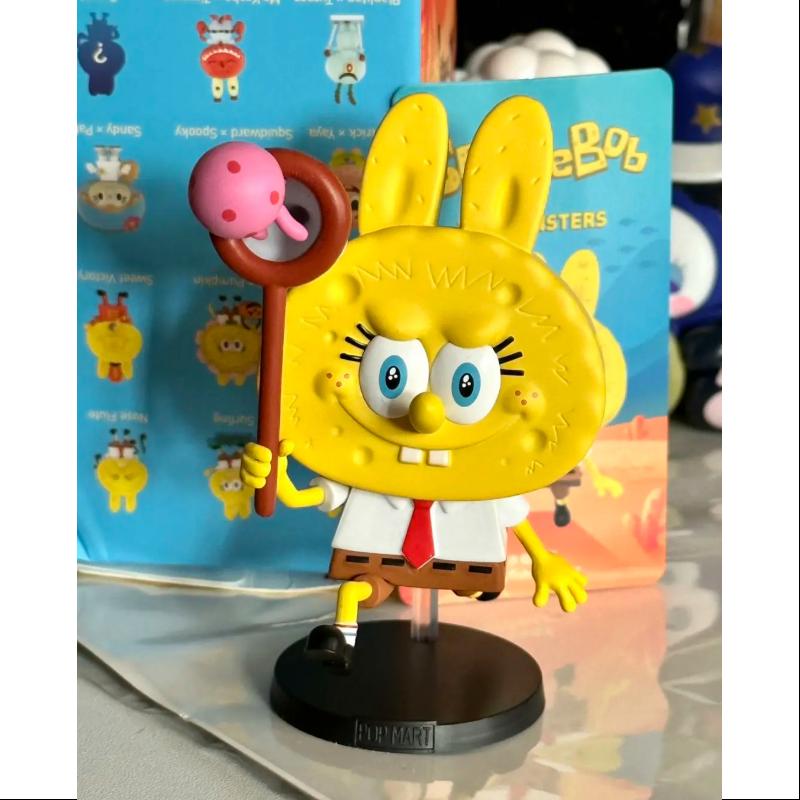 Labubu The Monsters x SpongeBob Series Whole Set Opened