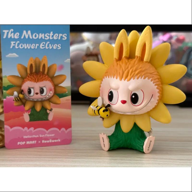 Labubu The Monsters Flower Elves Series Helianthus Sun Flower