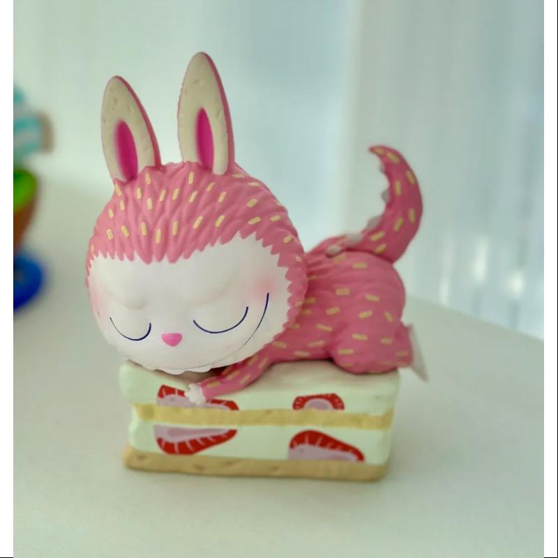 Labubu The Monsters Patisserie Series Strawberry fraisier cake