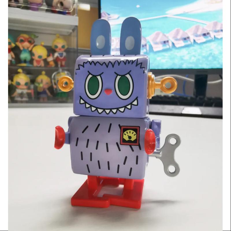 Labubu The Monsters Toys Series Clockwork Walking Robot