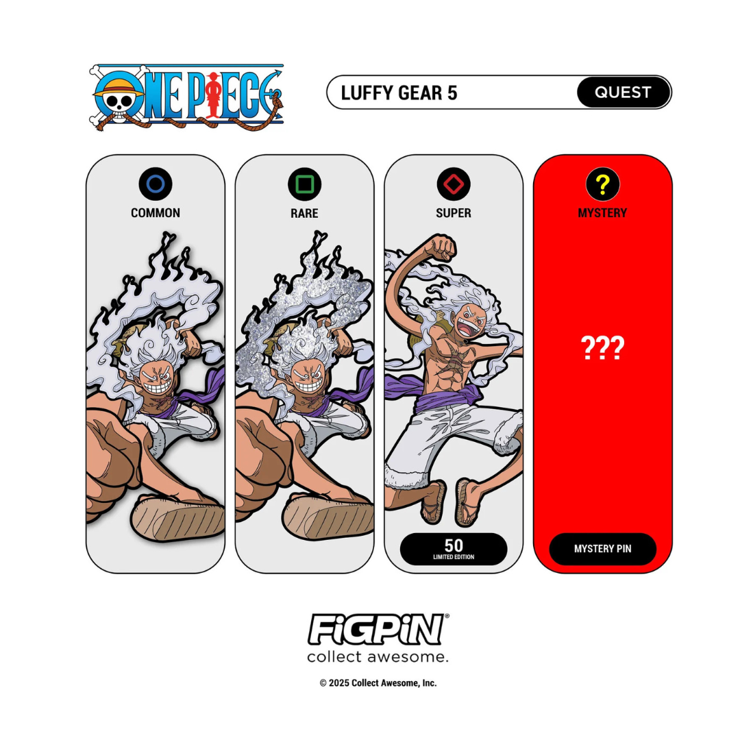 FIGPIN Monkey D. Luffy Quest 1785-1788