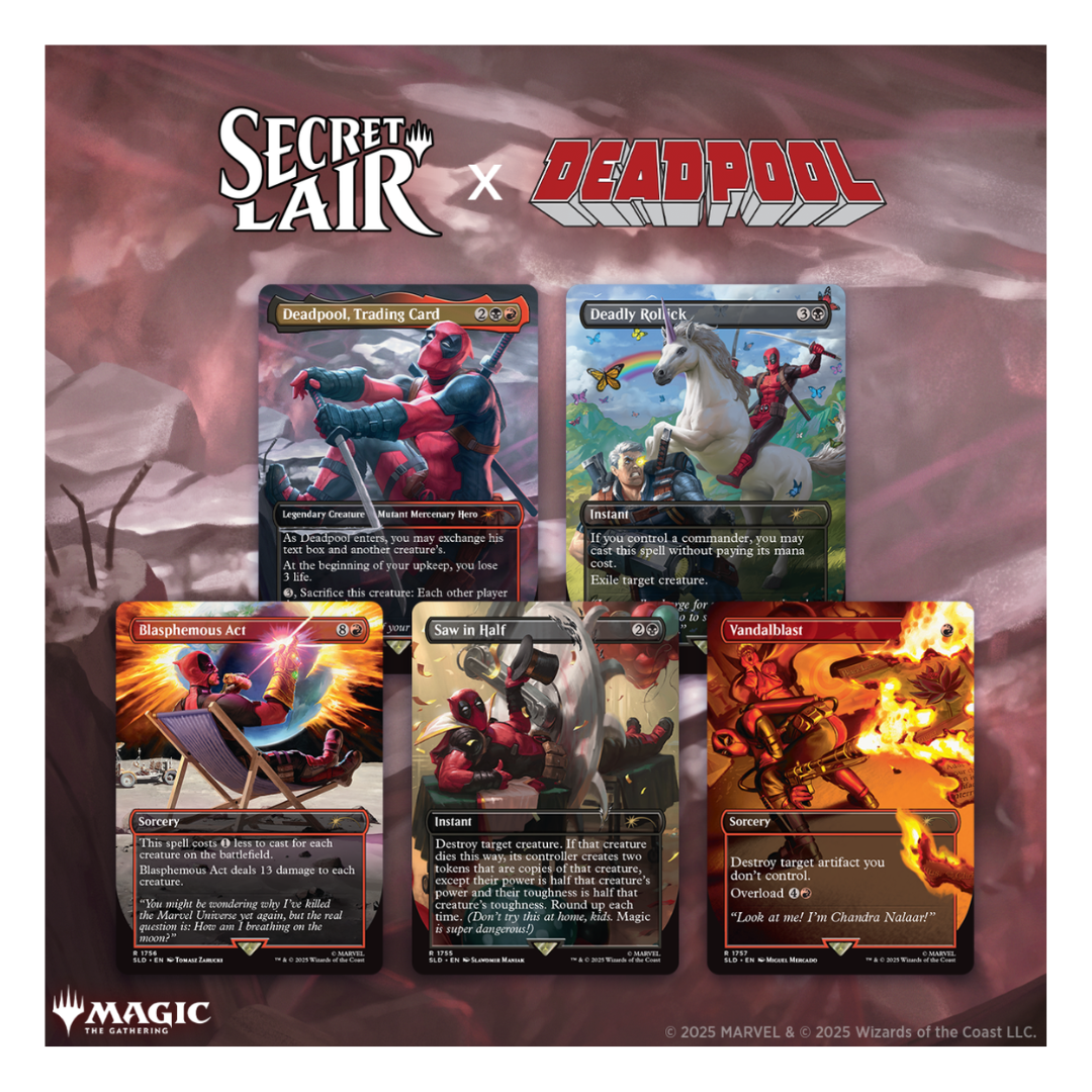 Secret Lair x Marvel's Deadpool Non Foil (Pre Order)