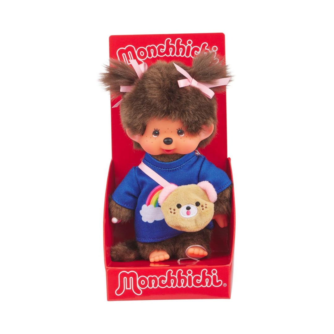 Monchhichi Classic Girl with Kawaii Messenger Bag Plush