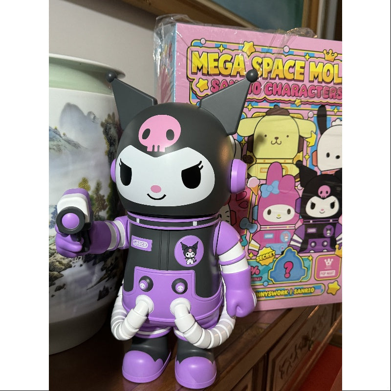 MEGA SPACE MOLLY 400% Sanrio Characters Series Kuromi 2024 LIMITED