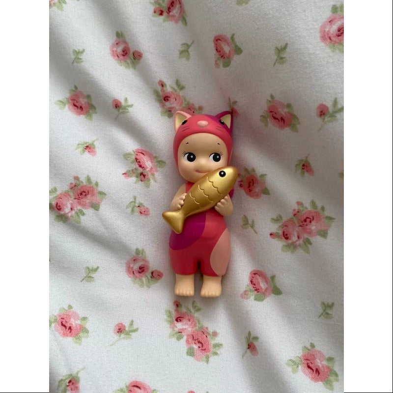 Sonny Angel Cat Life Series Secret Happy Pink Cat