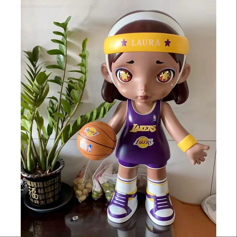 Laura Los Angeles Lakers 1000% Figurine ToyCity 2023 Limited