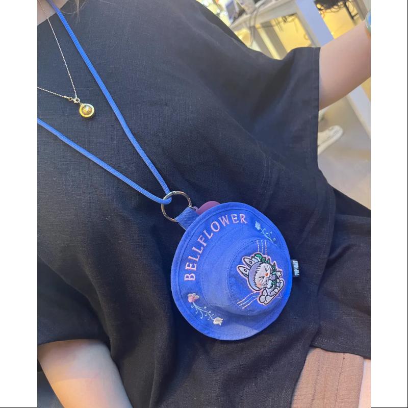 Labubu FALL IN WILD Bucket Hat Mini Bag Blind Box series BELLFLOWER