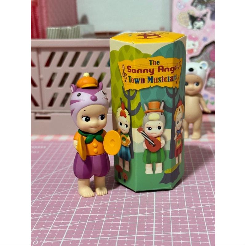 Sonny Angel Town Musicians Series Secret Doll Pink Squirrel Cymbal