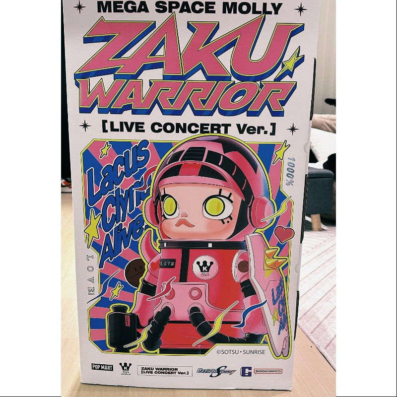 MEGA SPACE MOLLY 1000% Zaku Warrior Live Concert Ver. 2024 LIMITED