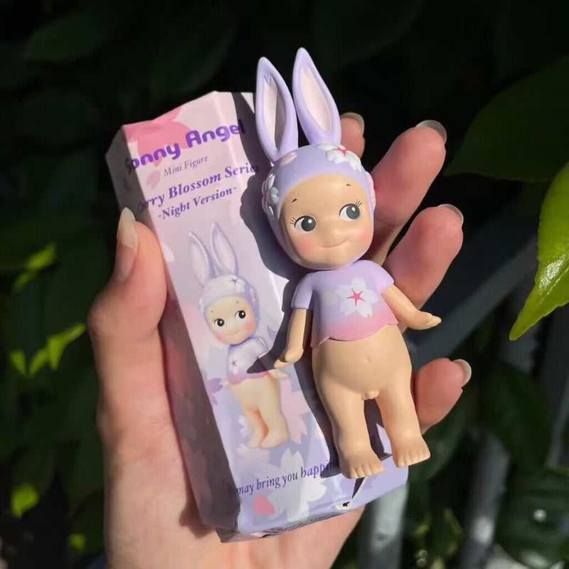 Sonny Angel Cherry Blossom Series-Night Version Rabbit
