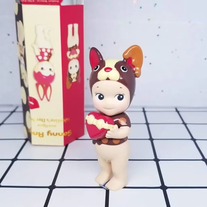 Sonny Angel Valentine Series 2020 Chocolate French Bulldog