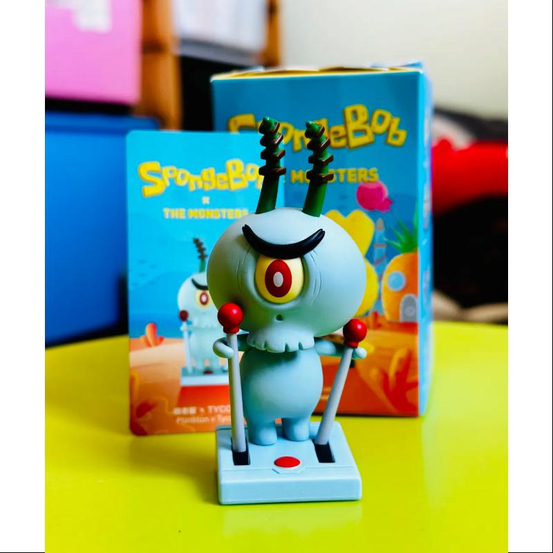 Labubu The Monsters x SpongeBob Series Plankton X Tycoco