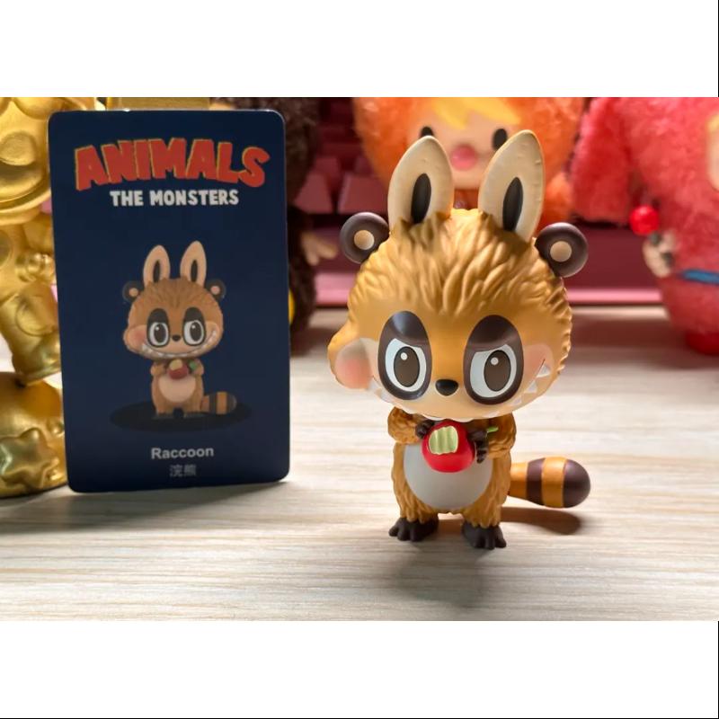 Labubu The Monsters Animals Series Raccoon