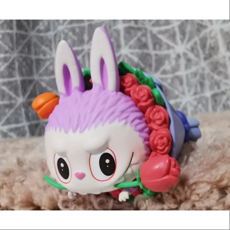 Labubu The Monsters Flower Elves Series Rose Labubu