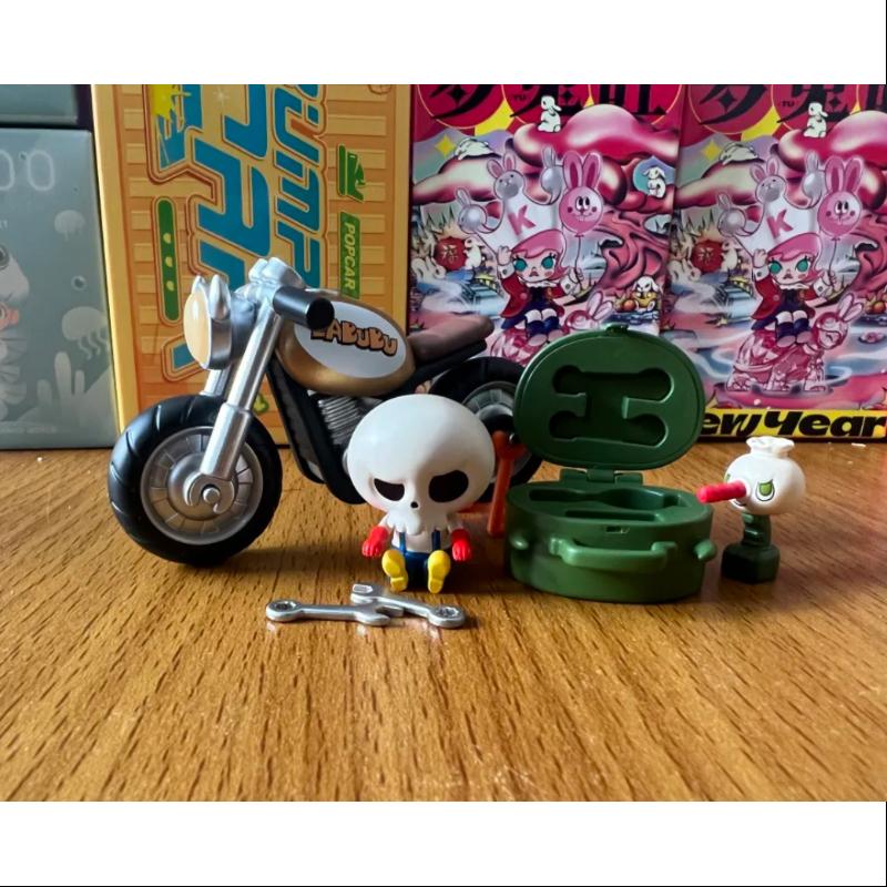 Labubu The Monsters Home of the Elves Series Car Mechanic