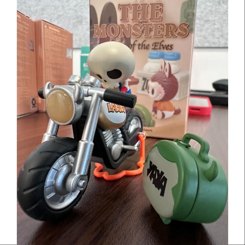 Labubu The Monsters Home of the Elves Series Car Mechanic