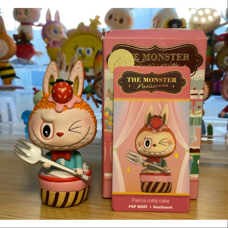 Labubu The Monsters Patisserie Series Panna cotta cake