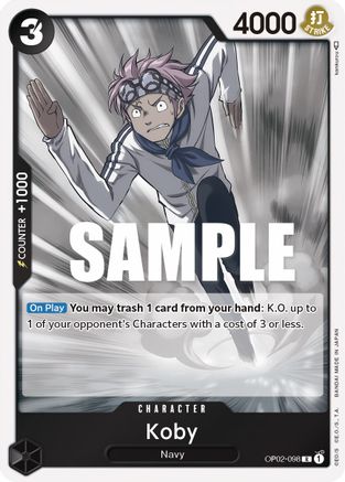 Koby OP02-098 R Paramount War  Foil