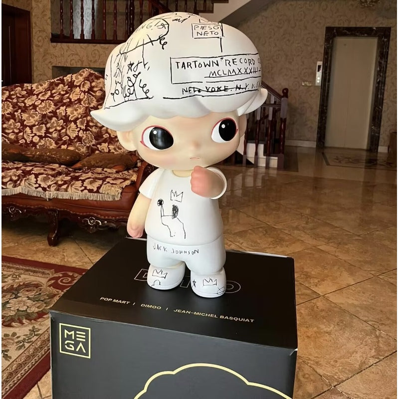 MEGA Just DIMOO 1000% Jean Michel Basquiat Limited Figure