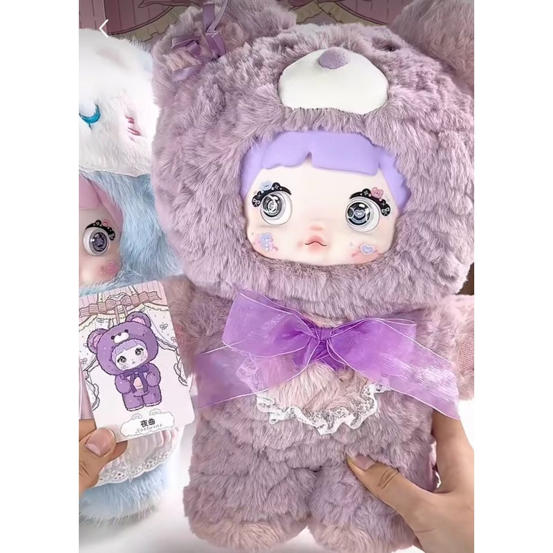 Nommi Good Night,Bear 400% Vinyl Plush Doll Series Nocturne
