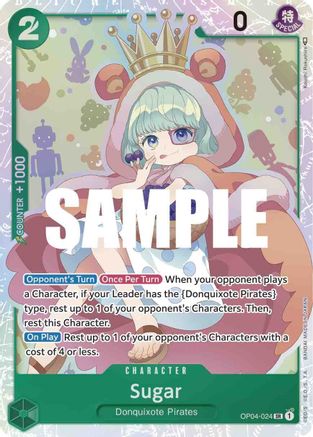 Sugar OP04-024 SR Kingdoms of Intrigue  Foil