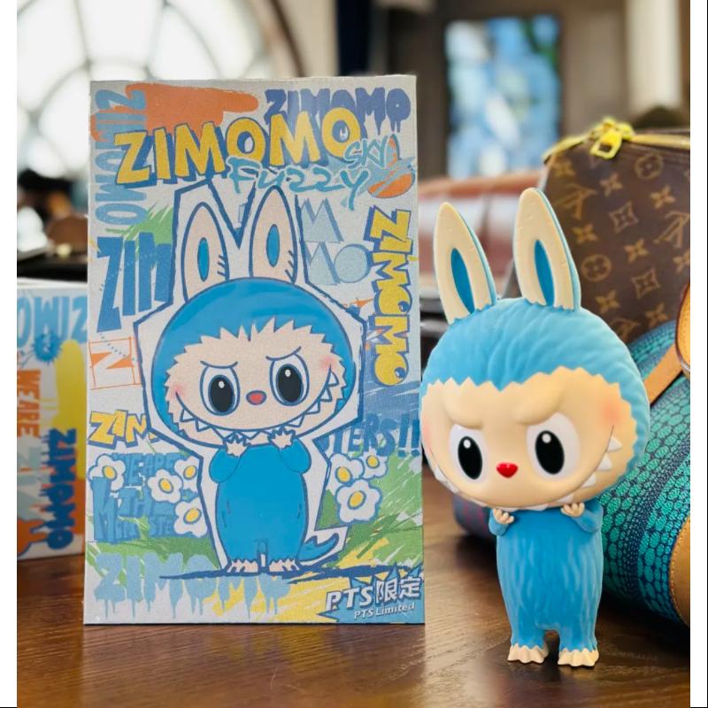 Labubu The Monsters Zimomo Fuzzy Sky Blue LIMITED