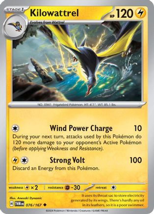 Kilowattrel (76) Uncommon