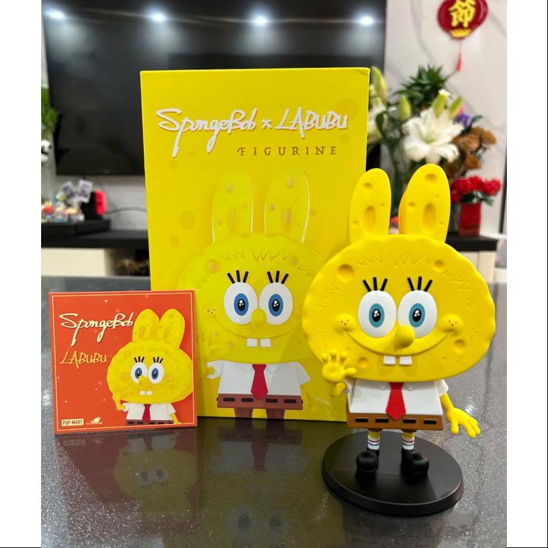 Labubu The Monsters SpongeBob Figurine LIMITED