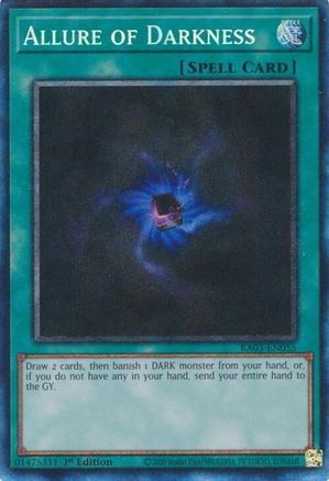Allure of Darkness (PCR) - RA03-EN055 Prismatic Collector's Rare 1st Edition