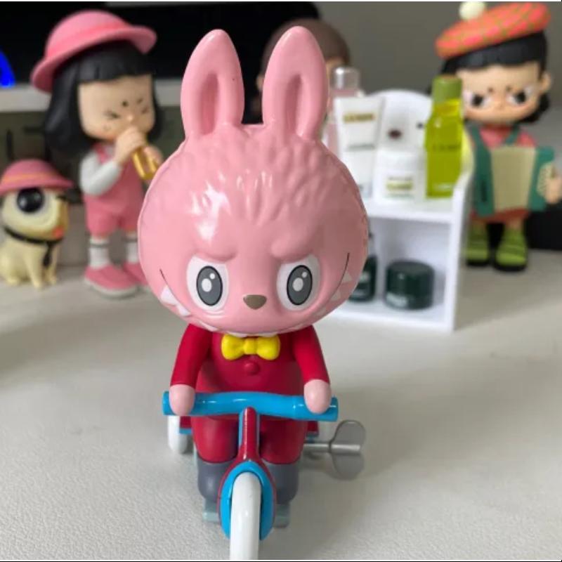 Labubu The Monsters Toys Series Clockwork Tricycle