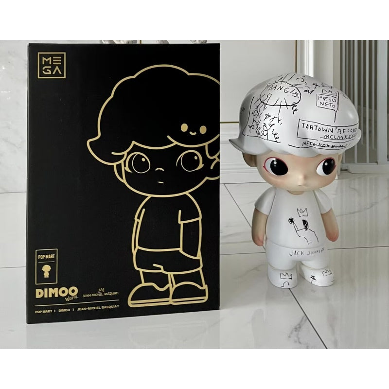 MEGA Just DIMOO 1000% Jean Michel Basquiat Limited Figure