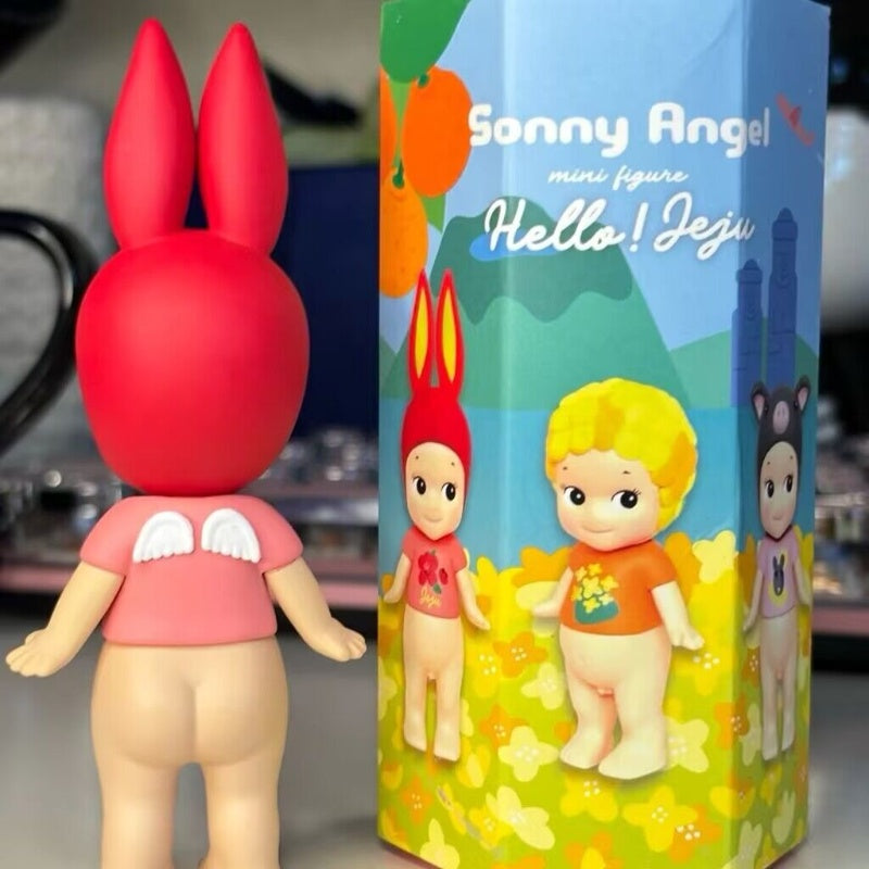 Sonny Angel Hello Jeju Series Camellia Rabbit