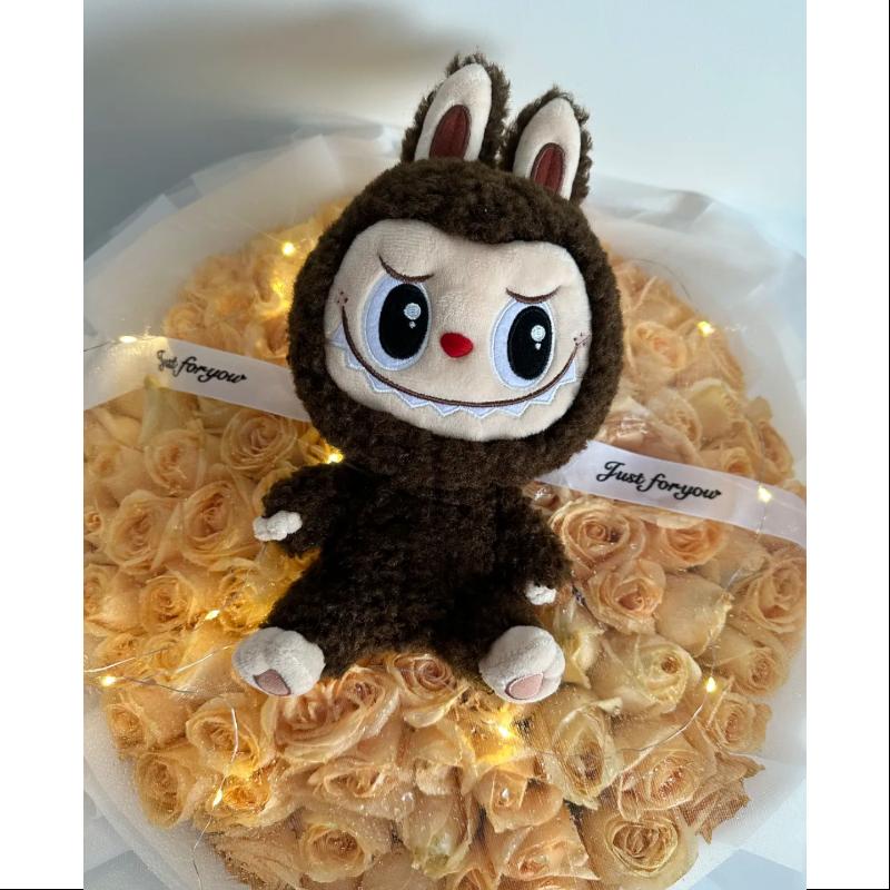 Labubu The Monsters Labubu Plush Doll Brown LIMITED