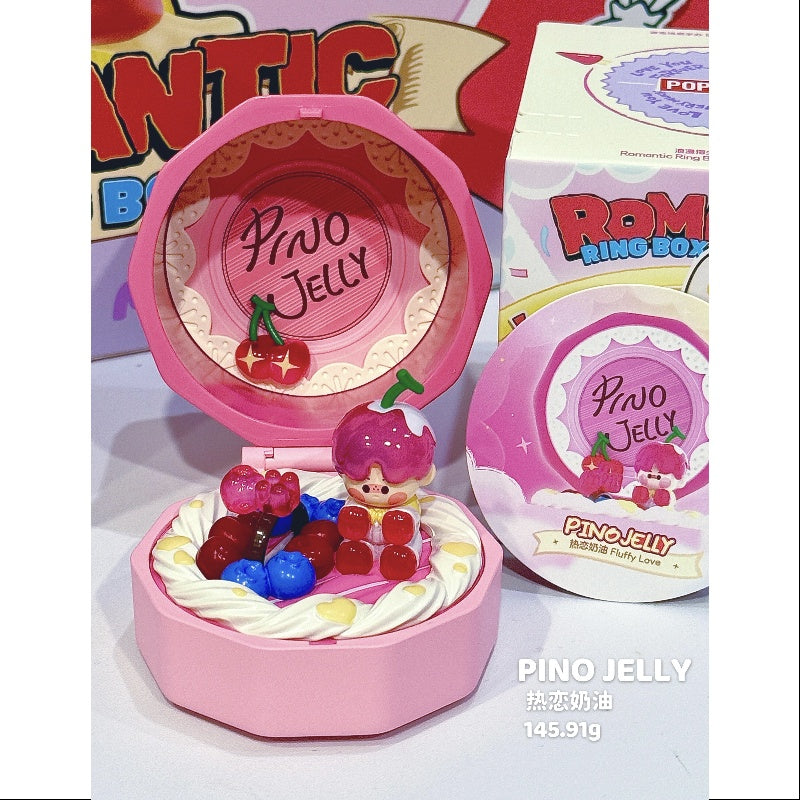 Pop Mart Romantic Ring Box Series 4 Whole Set Opened