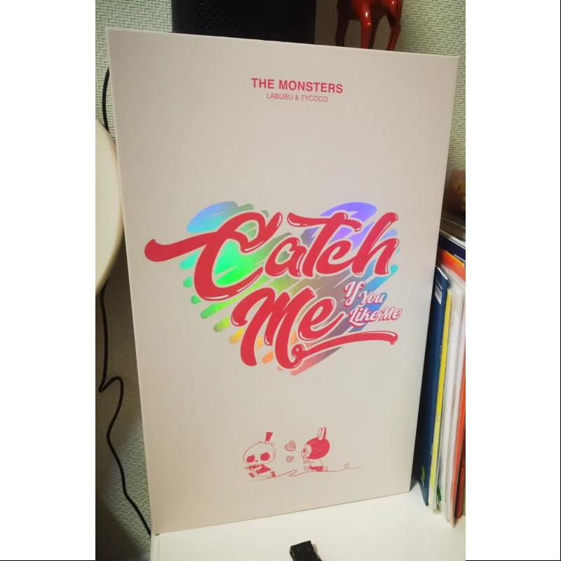 Labubu The Monsters Catch Me If You Like Me Series Vinyl Doll Secret Pink Rare Limited Edition