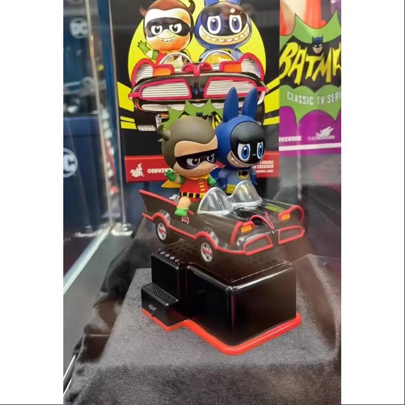 Labubu The Monsters Batman Labubu & Robin YAYA Rocking Car LIMITED