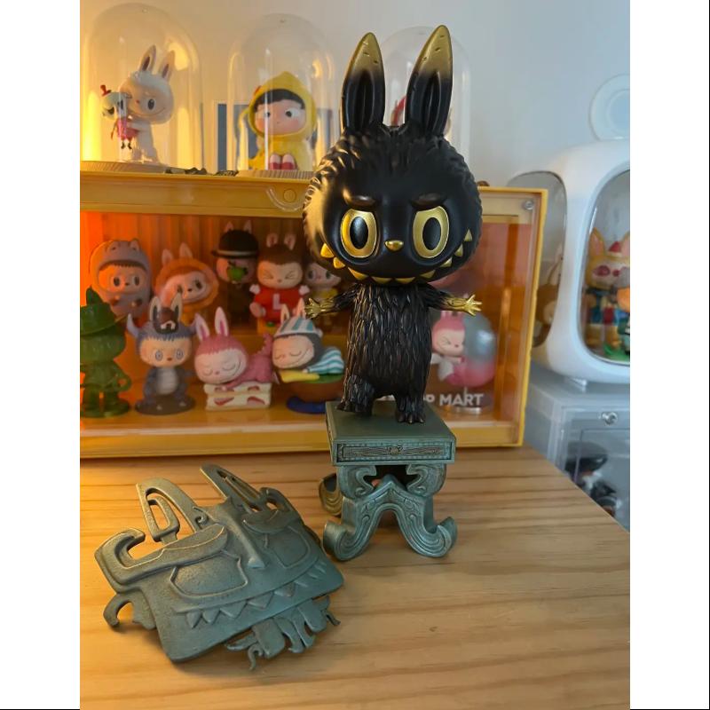Labubu The Monsters X Sanxingdui Archaeology Bronze Mask LIMITED