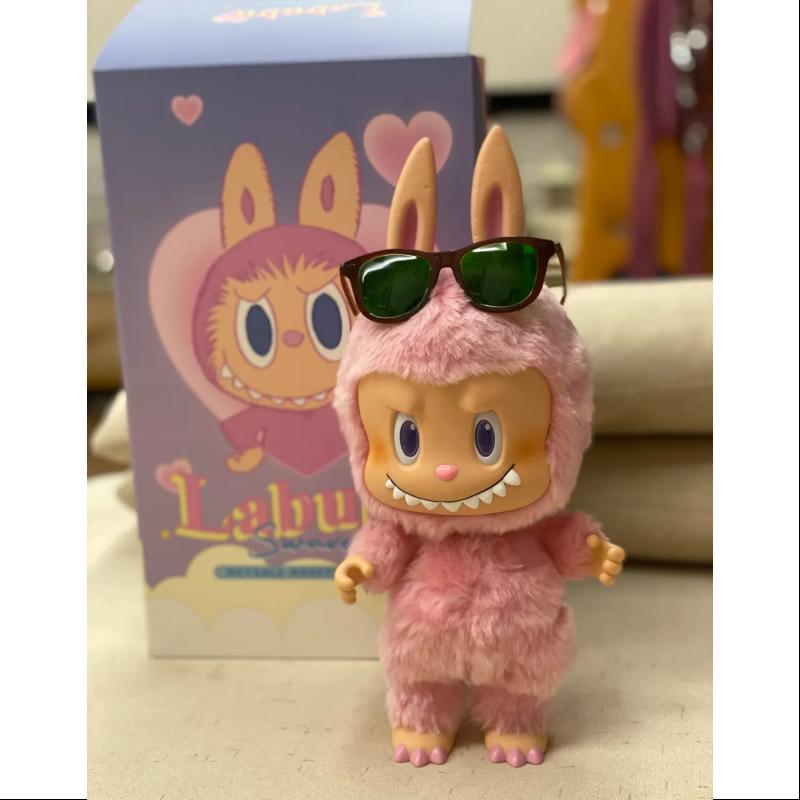 Labubu The Monsters Swaver Tin Pink Vinyl Plush Doll LIMITED