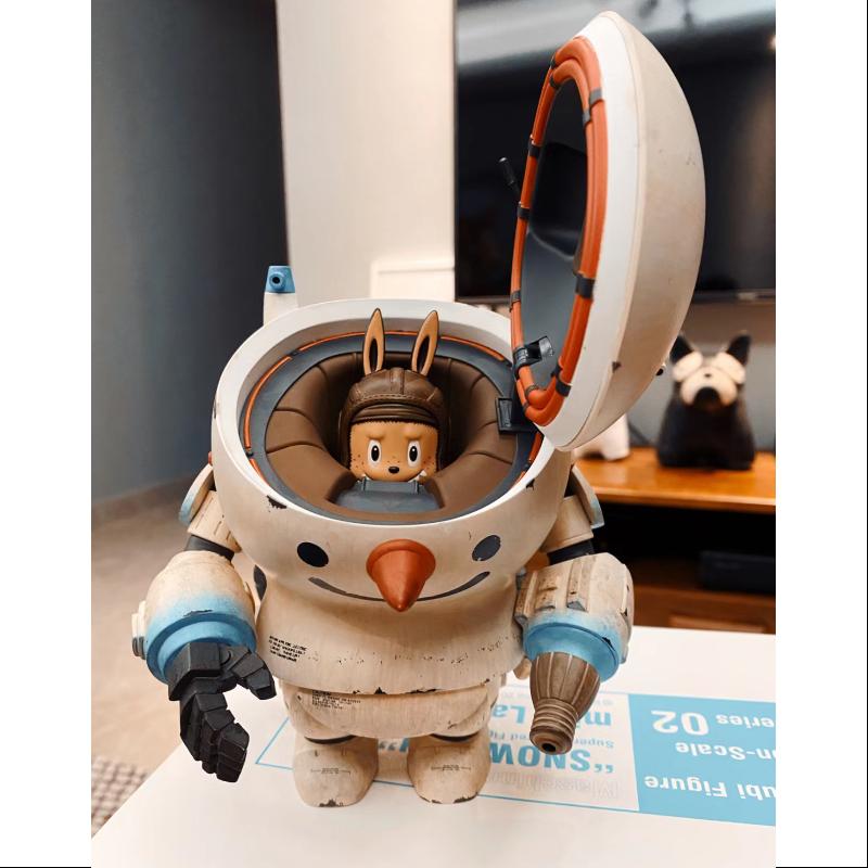Labubu The Monsters Snowman With Mini Labubu Pilot Ver.2.0 LIMITED