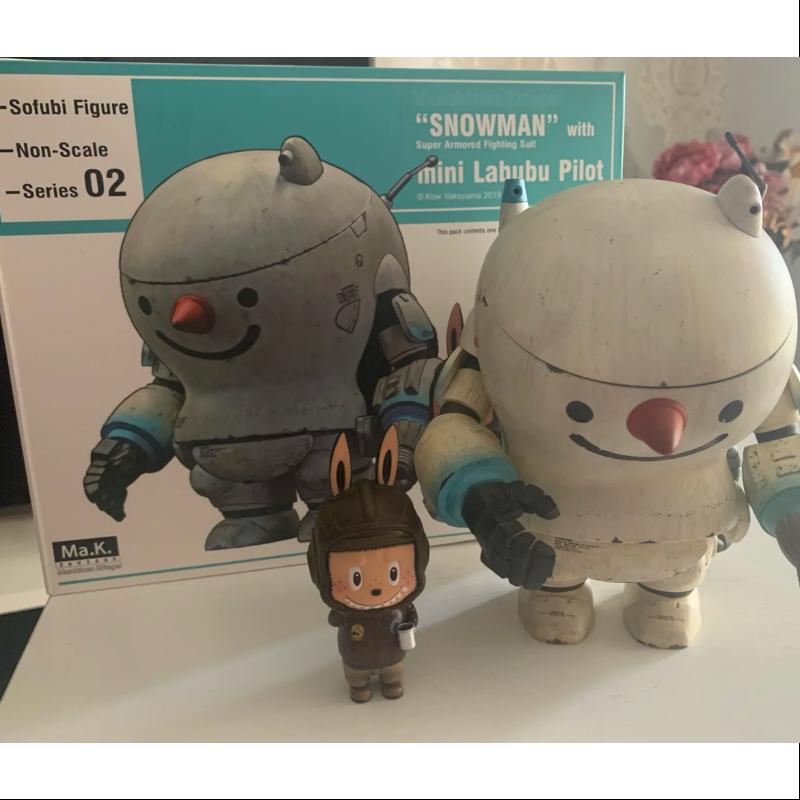 Labubu The Monsters Snowman With Mini Labubu Pilot Ver.2.0 LIMITED