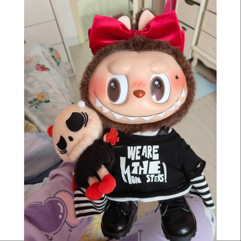 Labubu The Monsters Catch Me If You Like Me Series Vinyl Doll Black Limited Edition