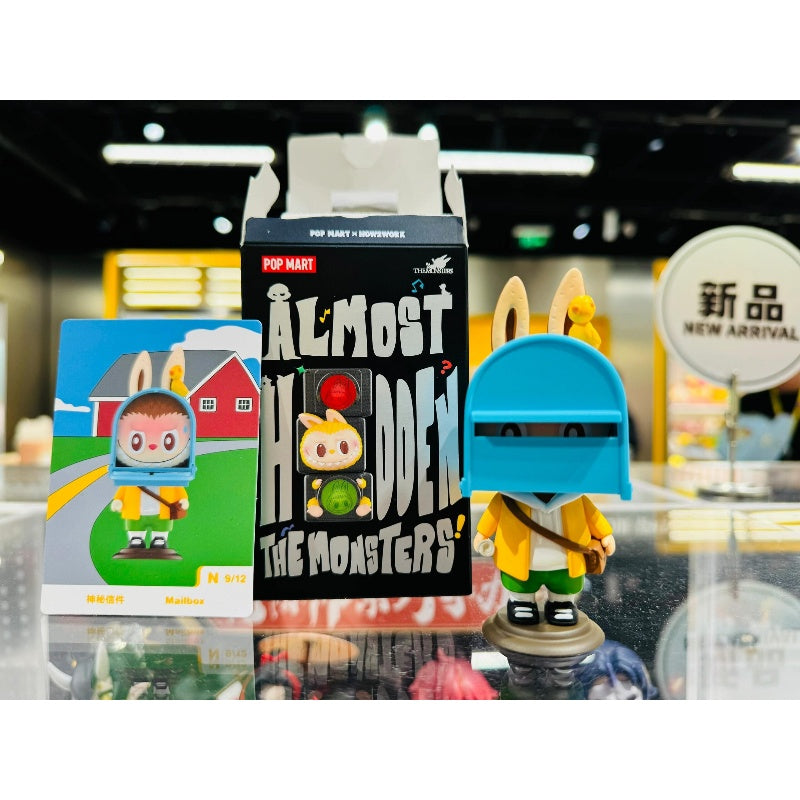 Labubu The Monsters Almost Hidden Series Mail Box
