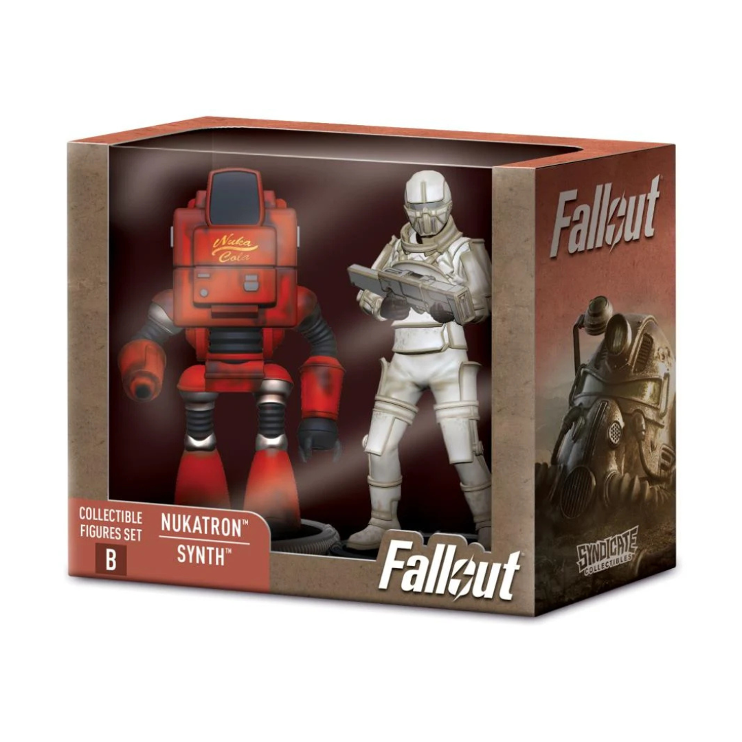 Fallout Nukatron & Synth Mini Figure Set (Deathclaw BAF)