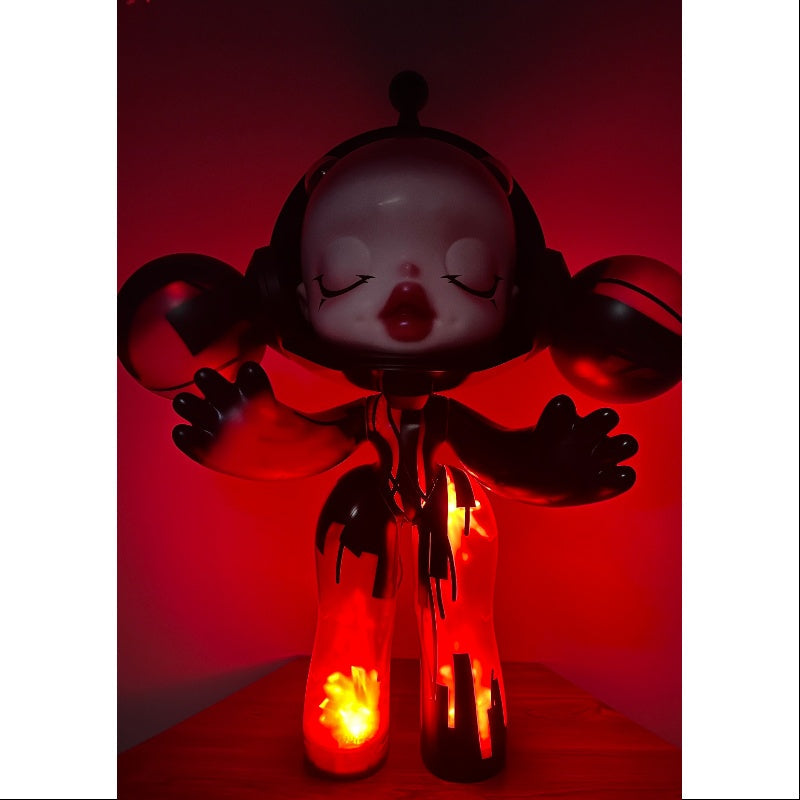 MEGA α SKULLPANDA Red Crystal 1000% 2025 Limited Edition