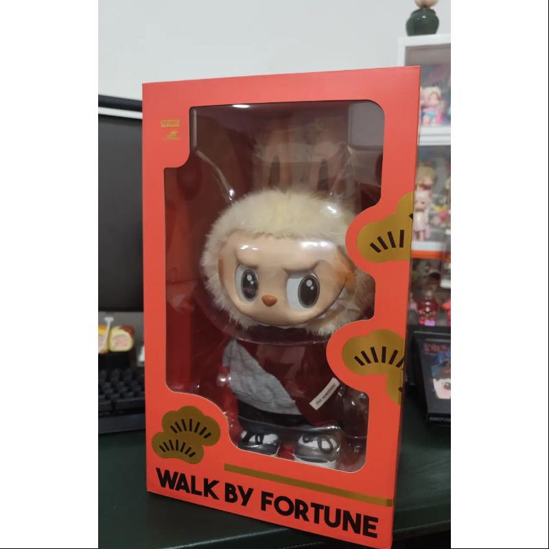 Labubu The Monsters Walk by Fortune Vinyl Plush Doll Limited Edition