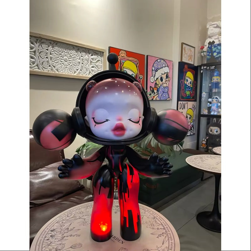 MEGA α SKULLPANDA Red Crystal 1000% 2025 Limited Edition