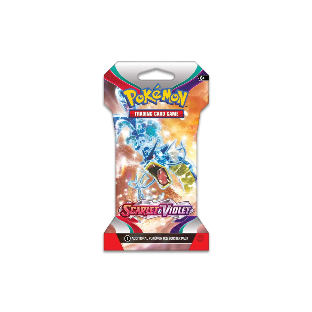 Pokémon TCG: Scarlet And Violet Sleeved Booster Pack Sleeved